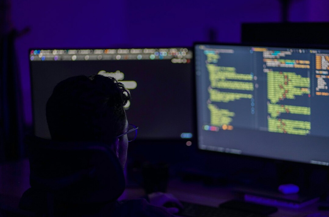 programmer reflecting on work